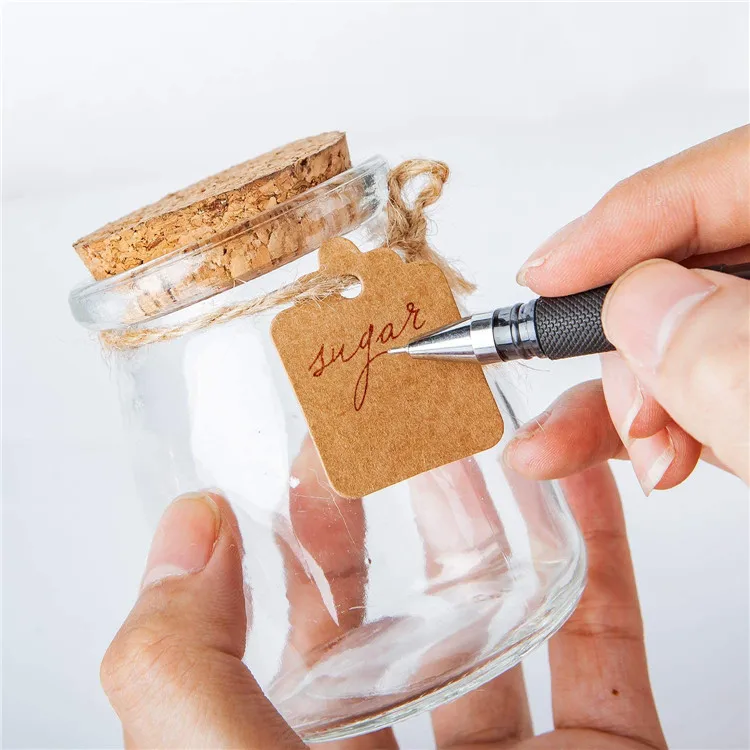 Mini Empty 200ml Yogurt Mason Jars  7 oz Glass Favor Pudding Jars with Cork Lids For Wedding Favors Honey Pot