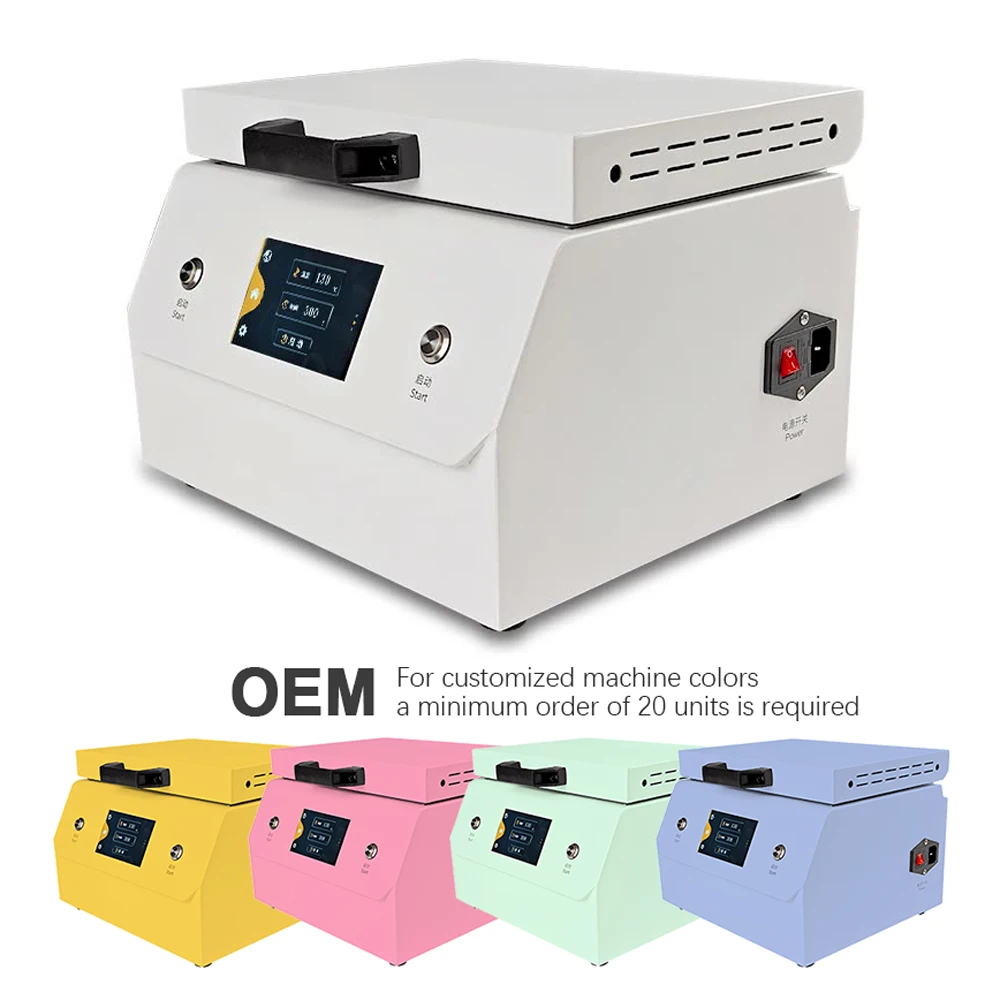 Momo Tech Wholesale DIY Photos Logo on Your Phone Case Cover with Phone Case Printer Sublimation Heat Transfer Machine