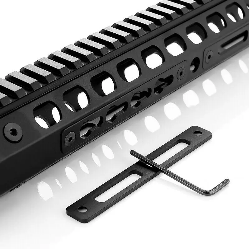 7 inch Free Float Super Slim ar 15 Handguard keymod Quad mlok handguard for M4 M16 Ar15