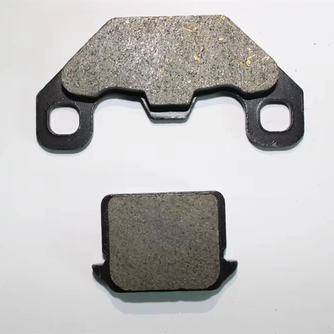 Semi-metallic brake pads for 240w monster hybrid snow tyre mopeds for courier bikes
