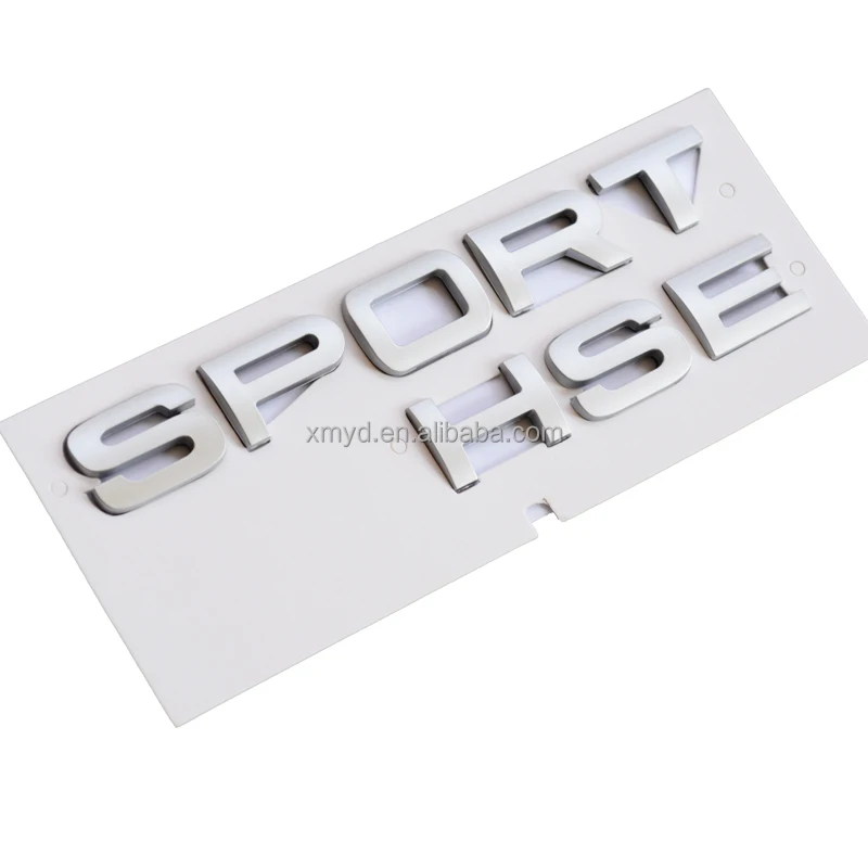 ABS Chromed Car Label Manufacturer in China