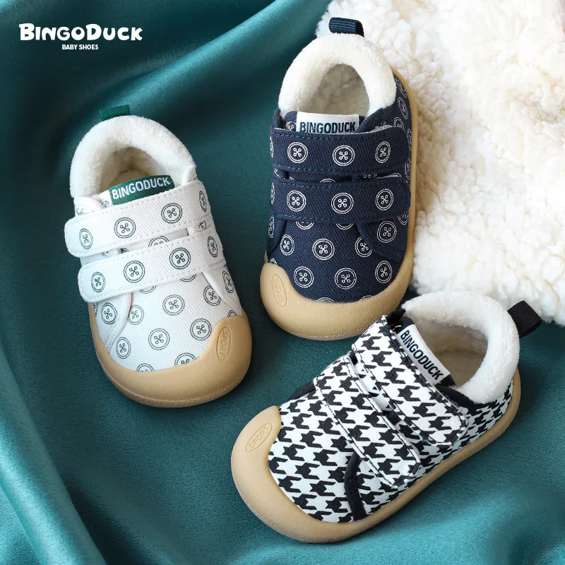 Wholesale High Quality Import Baby Shoes China Cute Soft Sole Winter Baby Boy Toy Shoes 1- 3 Year Old