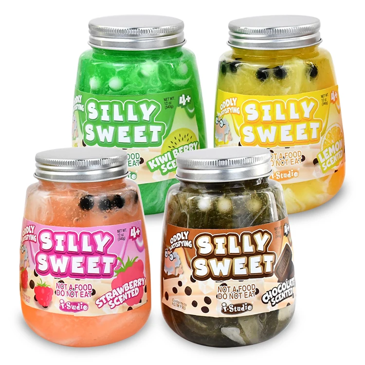 Istudio Hot Selling Customized Popular Slime Putty Slime Lickers Candy Stress Relief Toys