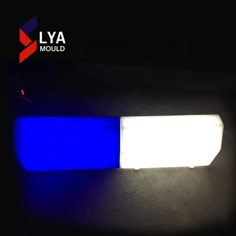 Hot Selling Colors Plastic LED Light Curbstone road kerb mould curb stones for sale