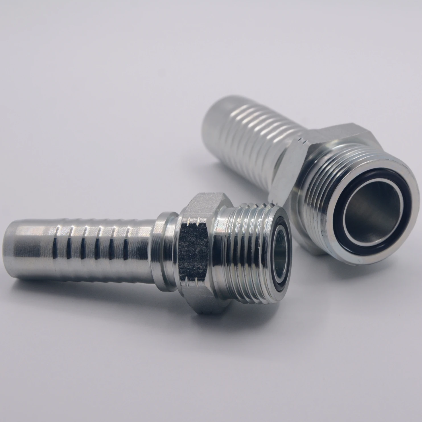 direct selling  latest technology carbon/stainless  orfs male zinc plated various styles hydraulic hose pipe fittings
