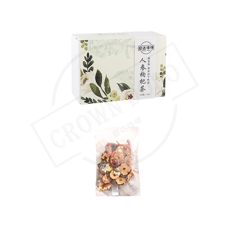 
Chinese selected flavored tea medlar red date for health ginseng and wolfberry scented tea with various flavors tea wholesalers 
