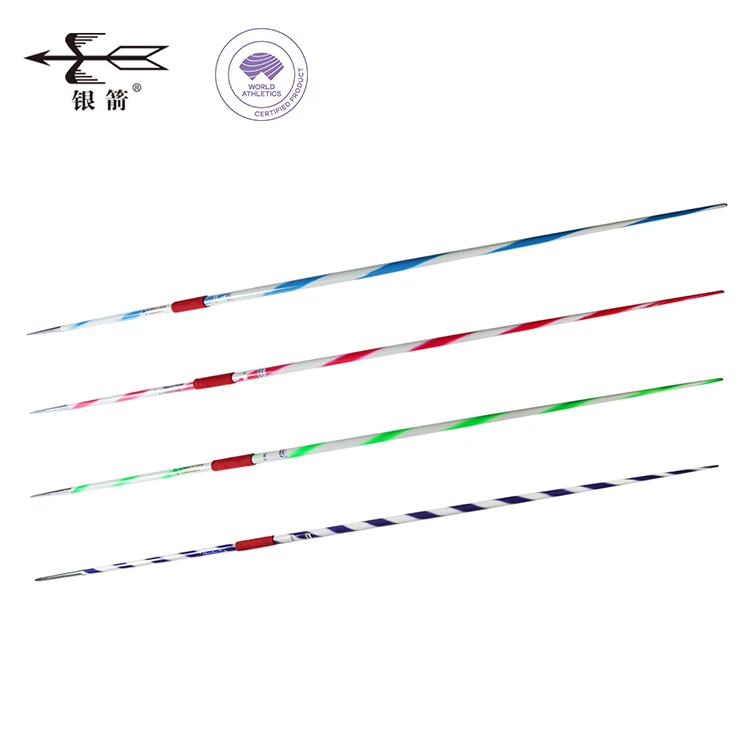 popular 400g sprial color javelin throw equipment for sale