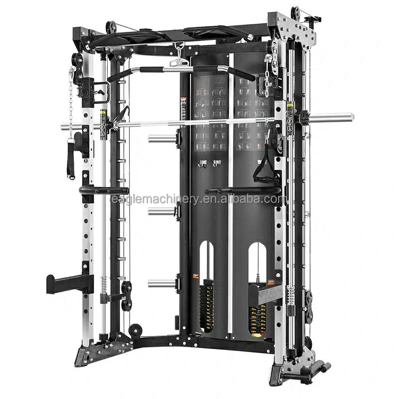 YG-4093 Hot Sale Multi function machine  functional trainer multi function smith machine Gym Equipment