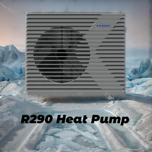 Финландский китайский тепловой насос воздушный моноблок r290 wifi 8 кВт 10 warmepumpump lampopumppu холодный климат