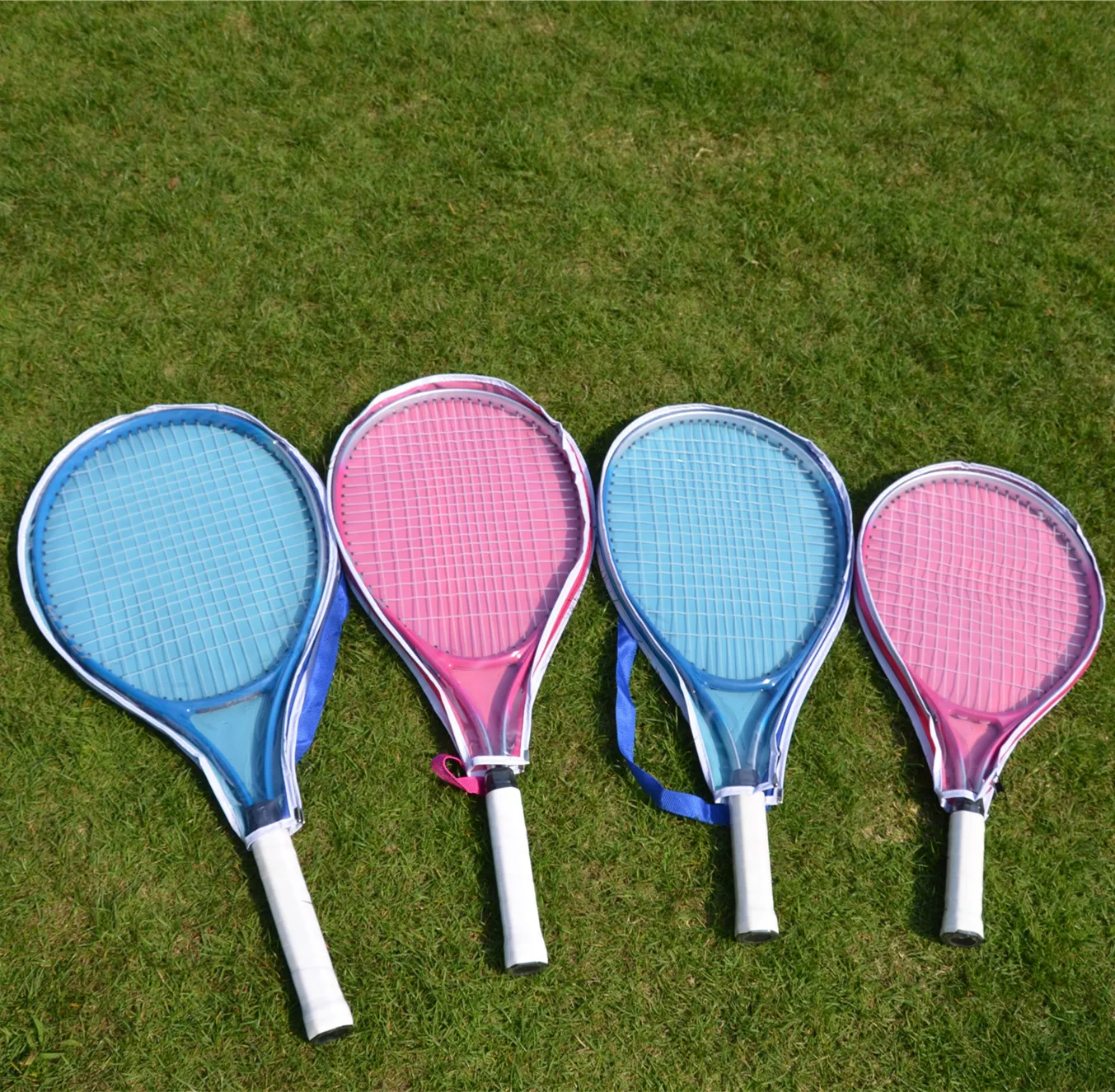 wholesale factory price aluminium alloy tennis racket for kids and junior mini age bat 19 21 23 25 inch available