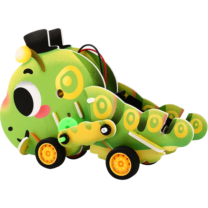 Hot sale science experiment assembly kit 4 in 1 mechanical engineering toys handmade educational educational toys for baby