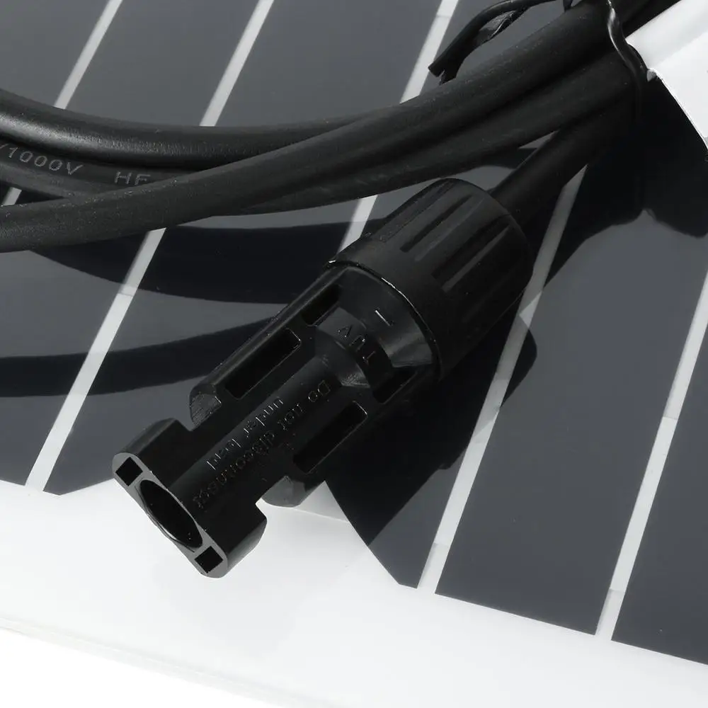 Custom made 50W Parasol/ Beach Umbrella caravan vehicle rated flexible solar photovoltaic panel