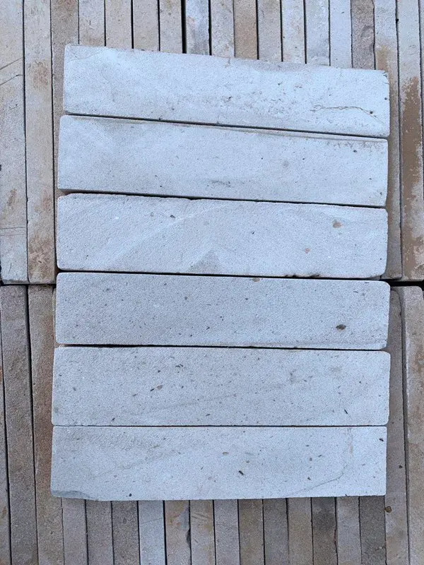 Антикварные восстановленные белые виниры из тонкого кирпича для облицовки стен