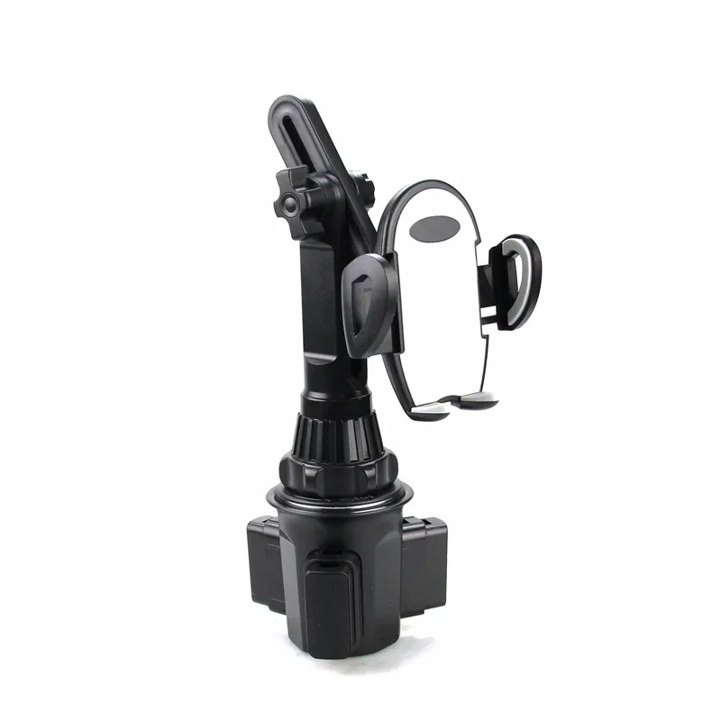 Автомобильный держатель для чашки на длинной ножке, регулируемый автомобильный держатель для мобильного телефона, подставка для смартфона, автомобильное крепление