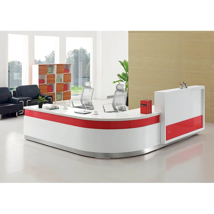 
Salon Reception Luxury Modern Office Furniture Front Desk 
