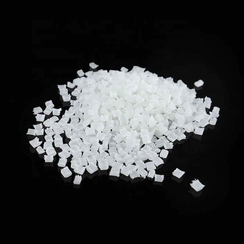 PA66 GF15 Plastic Granules Strengthen White Plastic Pellets For Car Window Handles