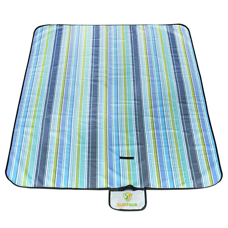 Suntour Custom Color Portable Outdoor Folding Camping Beach And Picnic Oxford Mat