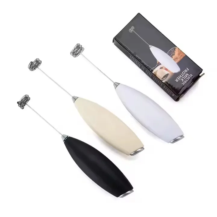 High Speed Electric Milk frother Stainless Power Handheld Coffee Frother Home Wireless Baking Milk Coffee Frother Electric Mixer