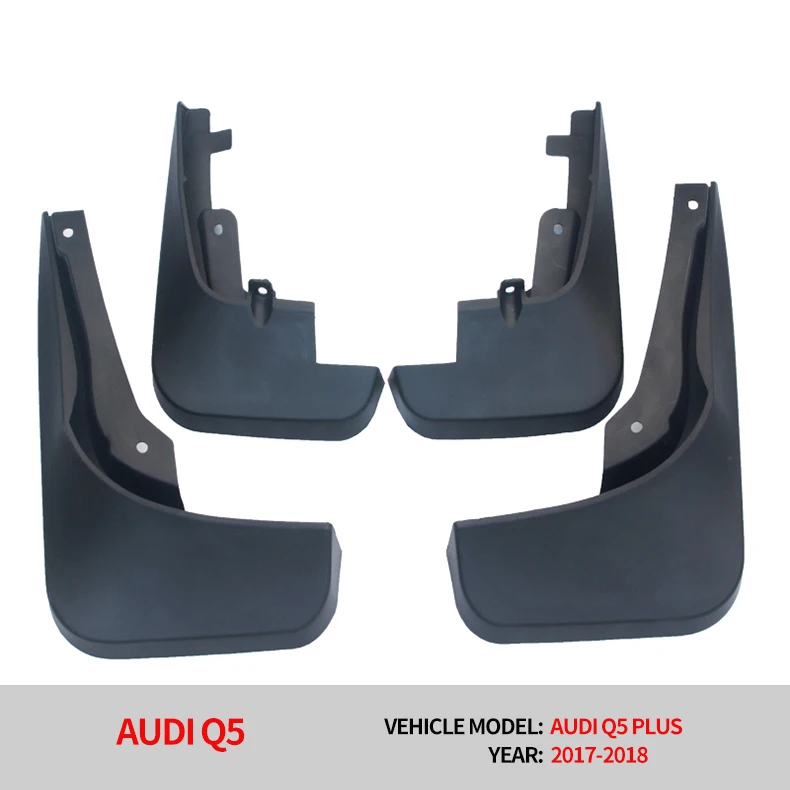 Car Fender For Audi Q5 2009-2016 Mud Flaps Q5 2017 With Wheel Lip Flare Mudguard Splash Guard