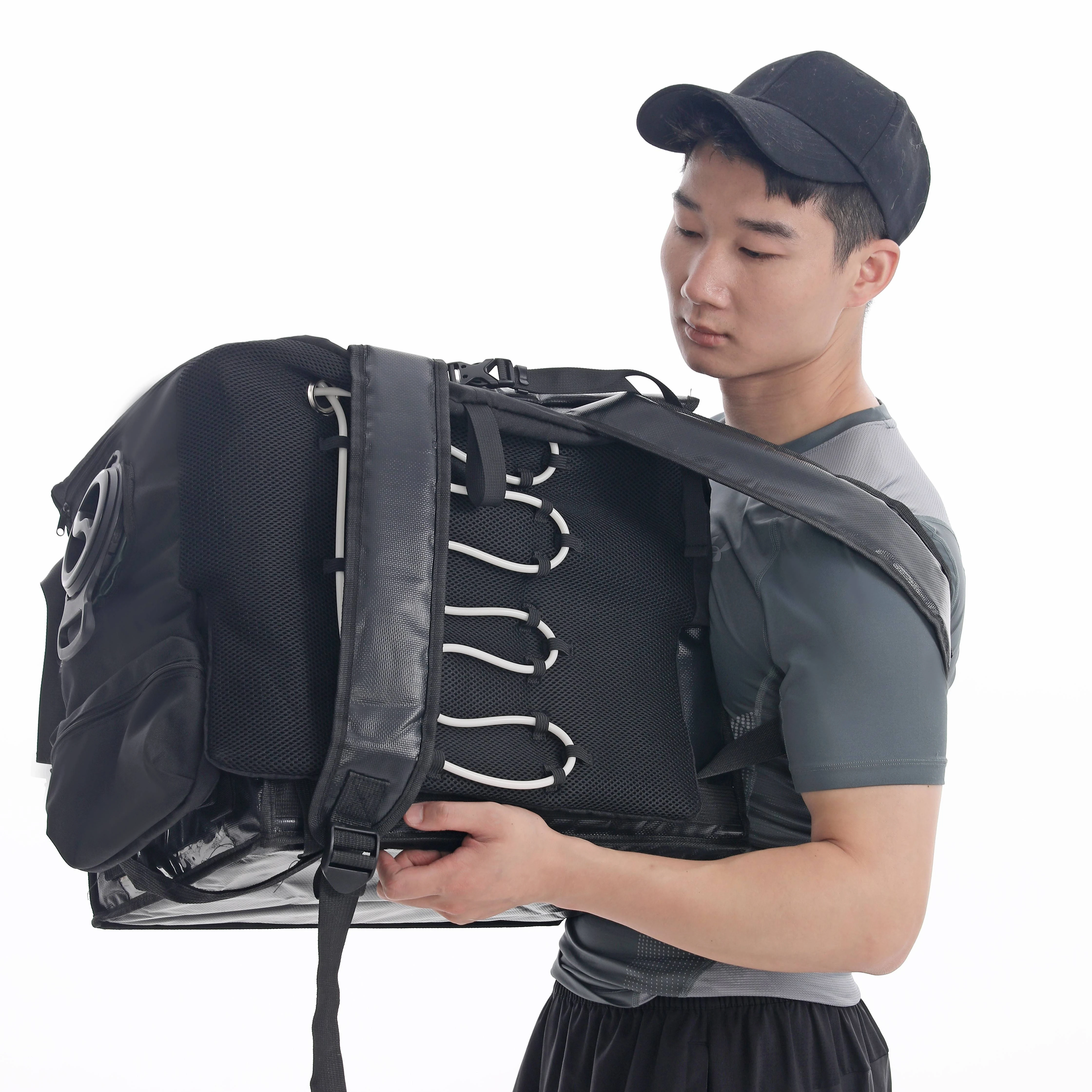 IWater circulation of any backpack can be combined Backpack cooling and cold water circulation outdoor sports