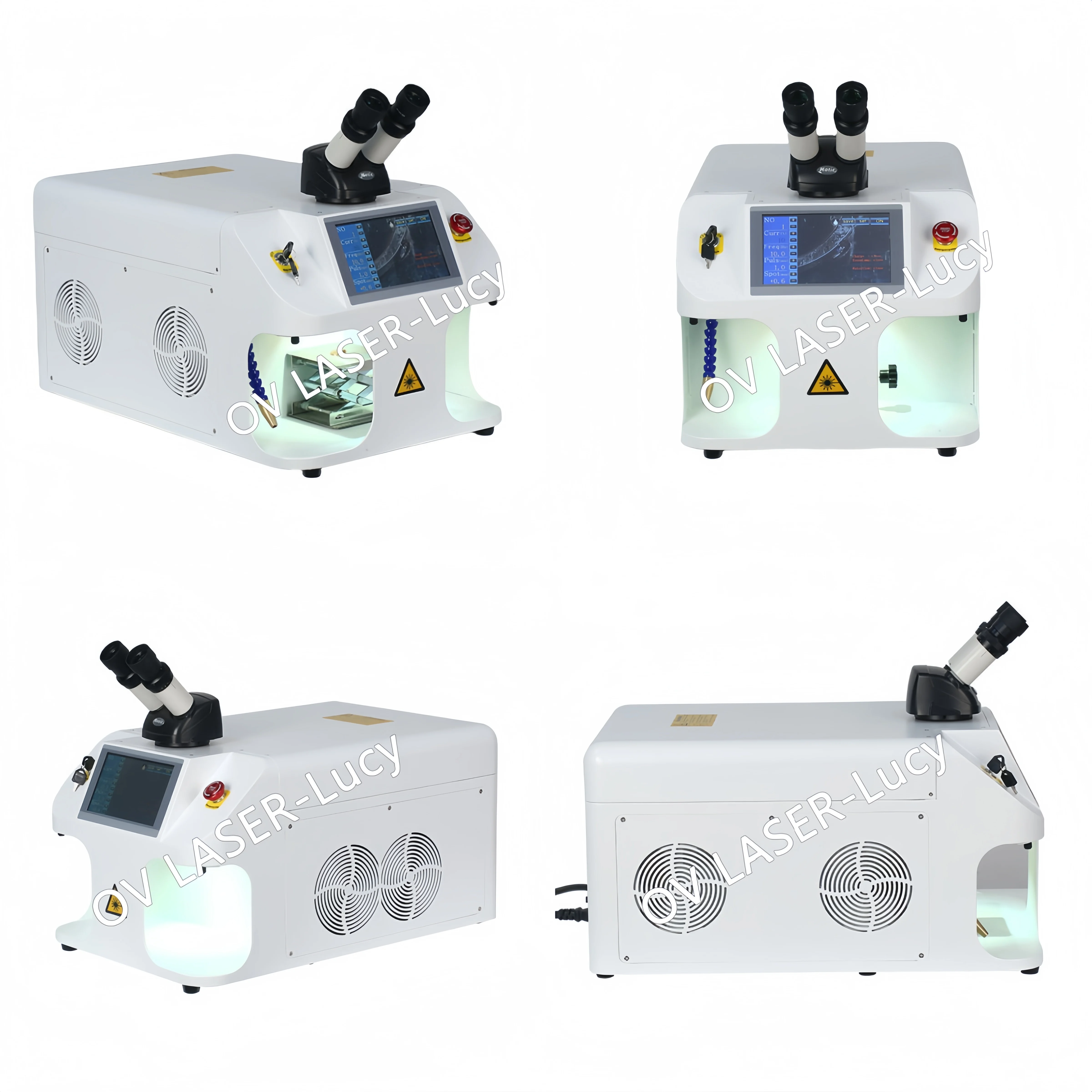 Laser machine welded in silver and gold laser soldering machine for jewelry mini portable welding machine for jewelry store use