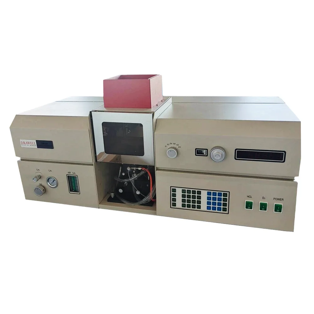 DW-320 Drawell Laboratory AA Spectrometer Price AAS Flame Atomic Absorption Spectrophotometer