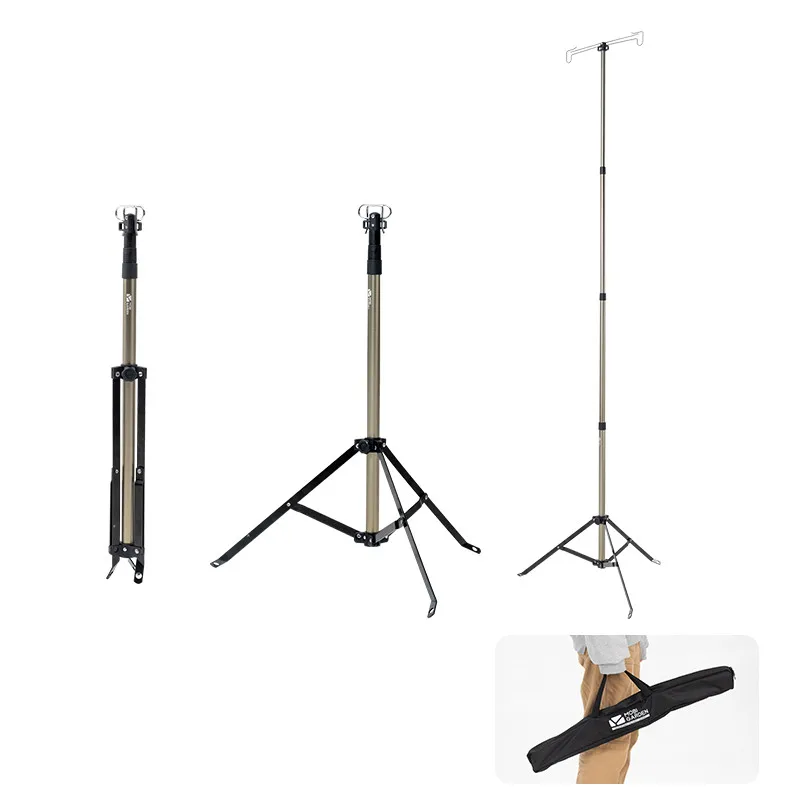 MOBI GARDEN Outdoor multi-function tent lamp camping lighting portable aluminum alloy retractable lamp holder