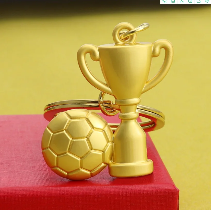 2023 подгонял футбольная чашка продукта 3d брелок для ключей с страна футбол футбольный кубок сувениры цепочка