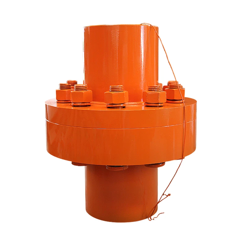 Manufacture Aluminum alloy  HL Pin bush coupling elastic pin shaft flange coupling for middle or high power machine