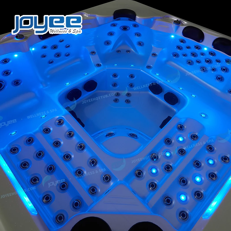 JOYEE Hot Sale exterior outdoor jaquzzi opblaasbar Spa Hot Tub whirlpool im freien with ozone generator