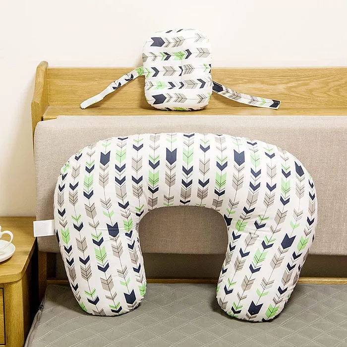 2 in 1 Soft Newborn Breastfeeding Adjustable Wholesale Custom Nursing Baby Breast Feeding Pillow