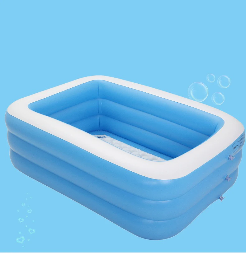 Trendy Portable Fold Outdoor Sales Wholesale Children Inflatable Family Size Swimming Pools