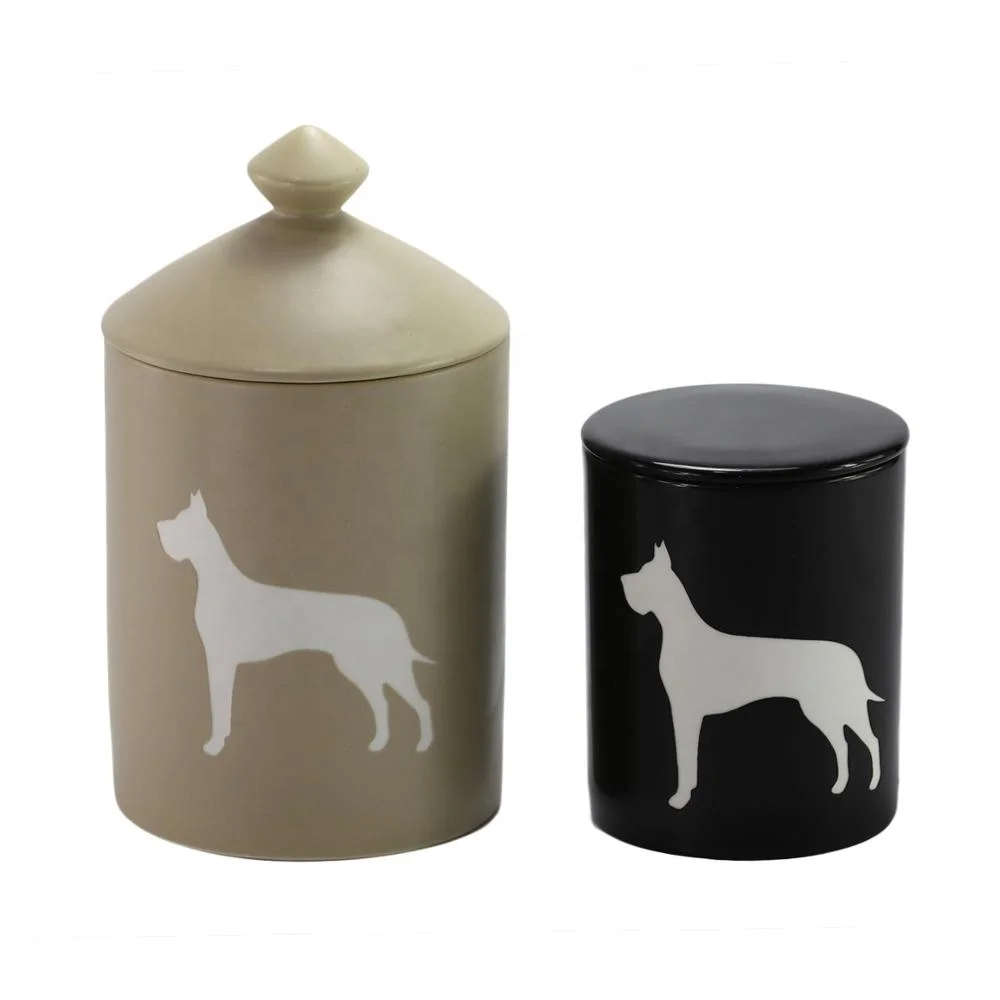 Недорогая Роскошная Ароматизированная свеча в уникальном стиле, Керамическая свеча с крышкой для украшения дома