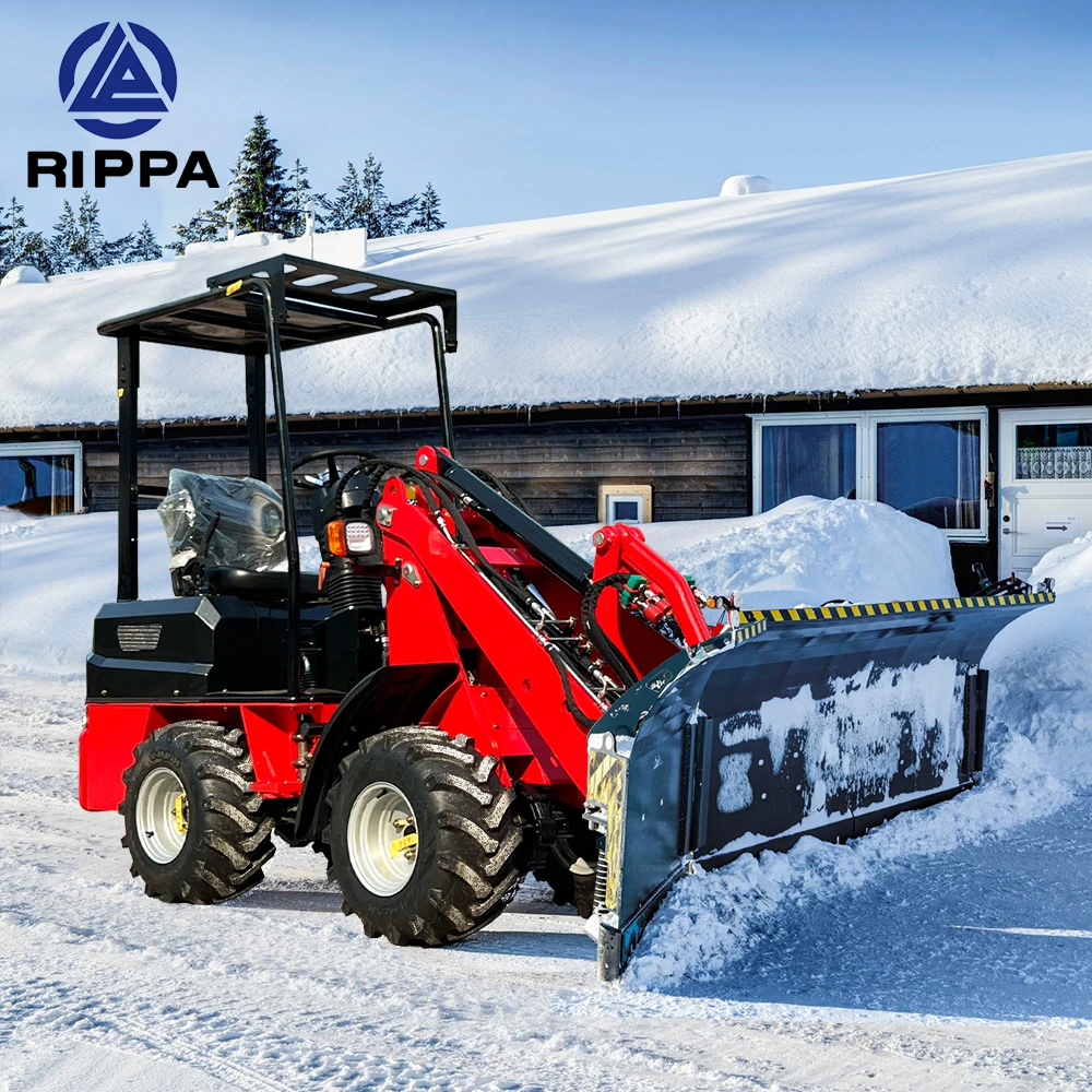 4x4 Backhoe Excavator Loader with Front Load 2 Ton and 6 Ton Rated Load Featuring Pump Gearbox Bearing for Restaurant Use