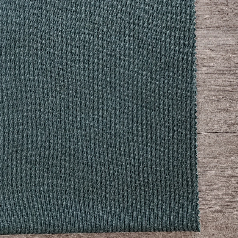 43%Cotton 34%Polyester 23%Merino wool fabric High quality Warm Soft wool  Knit cotton polyester merino wool French Terry Fabric