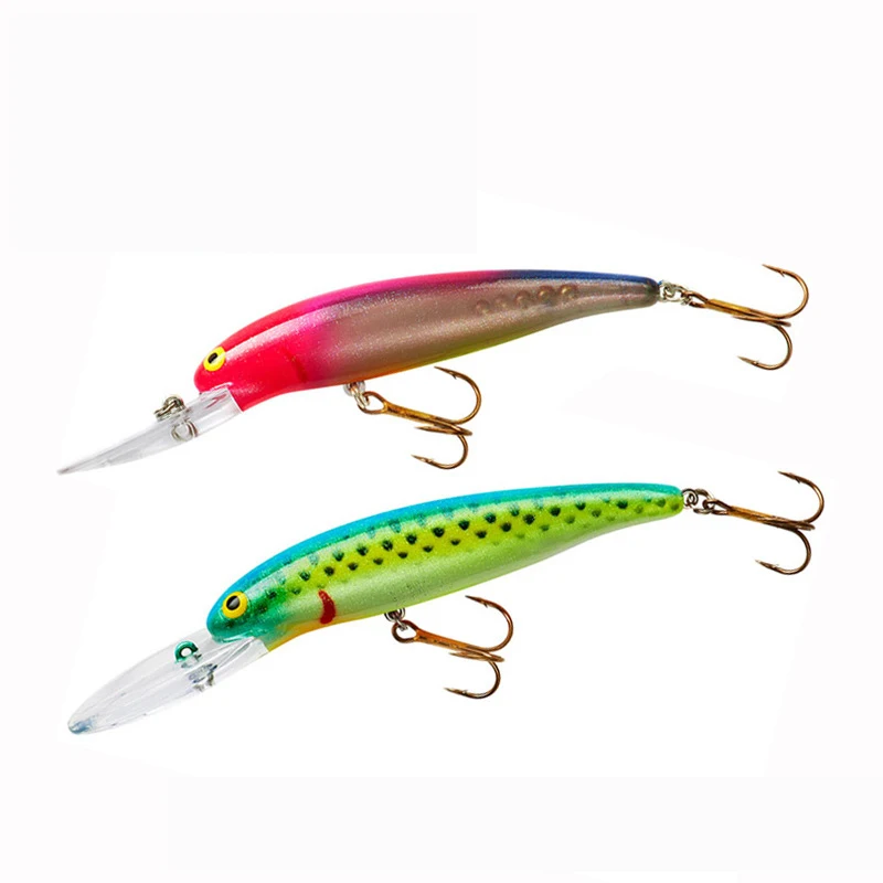 10 Color 110mm 12.5g Hard Bait Plastic Saltwater Minnow Fishing Tackle Sinking Minnow Lure