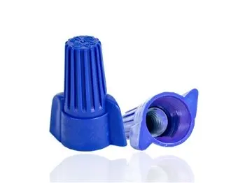 Double wings screw on wire connectors