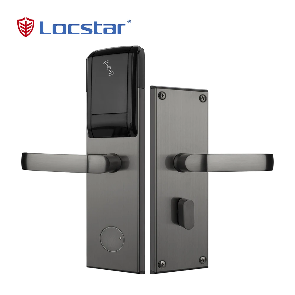 Locstar Smart Electronic Keypad Key Card Security System Software Bedroom Deadbolt Digital Safe Hotel Rifd Card Door Lock