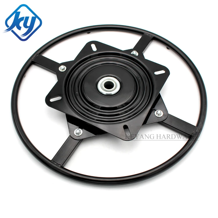 360 Degree Swing Chair Mechanism Base With Full Bearing Swivel Plate