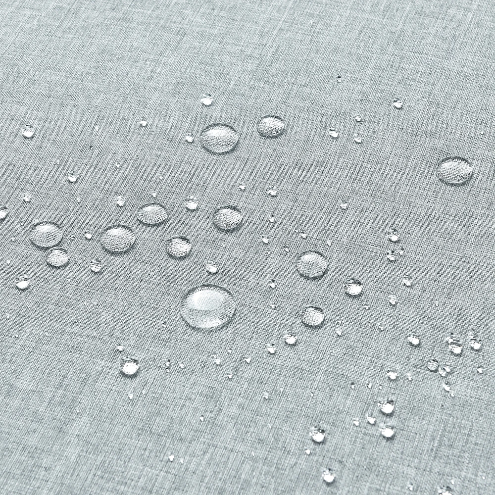 Hot Selling Faux Linen Grey Table Cloths of Round Decor Cloth with Waterproof