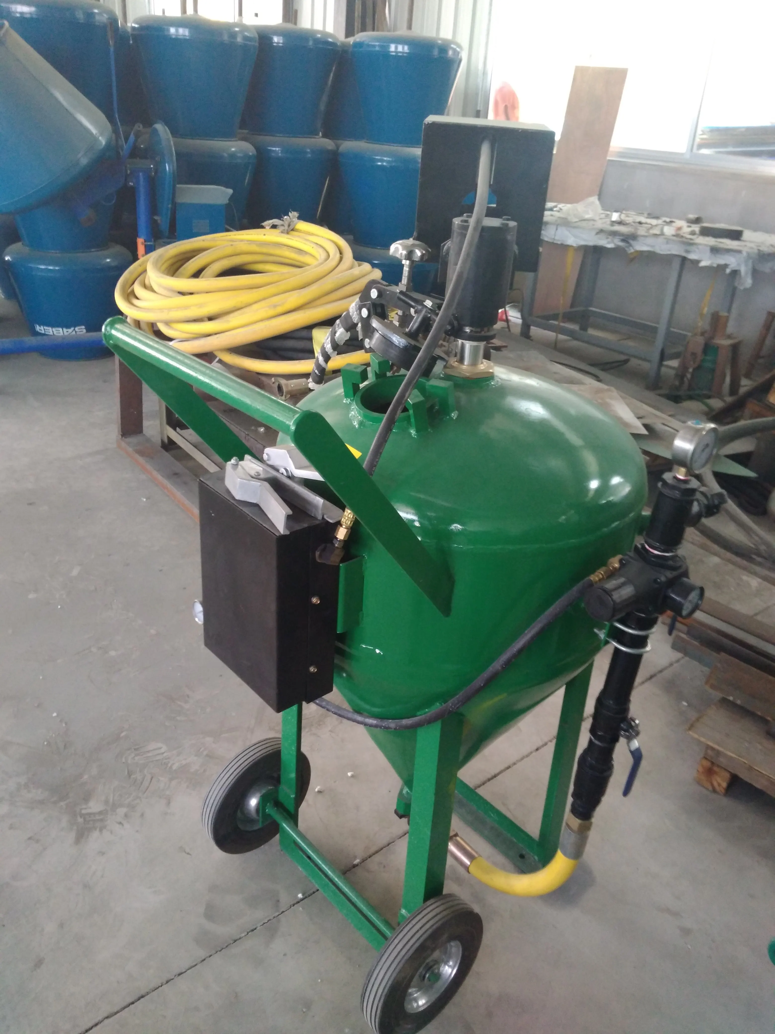Water Sand Blasting Machine, dustless water sand blaster
