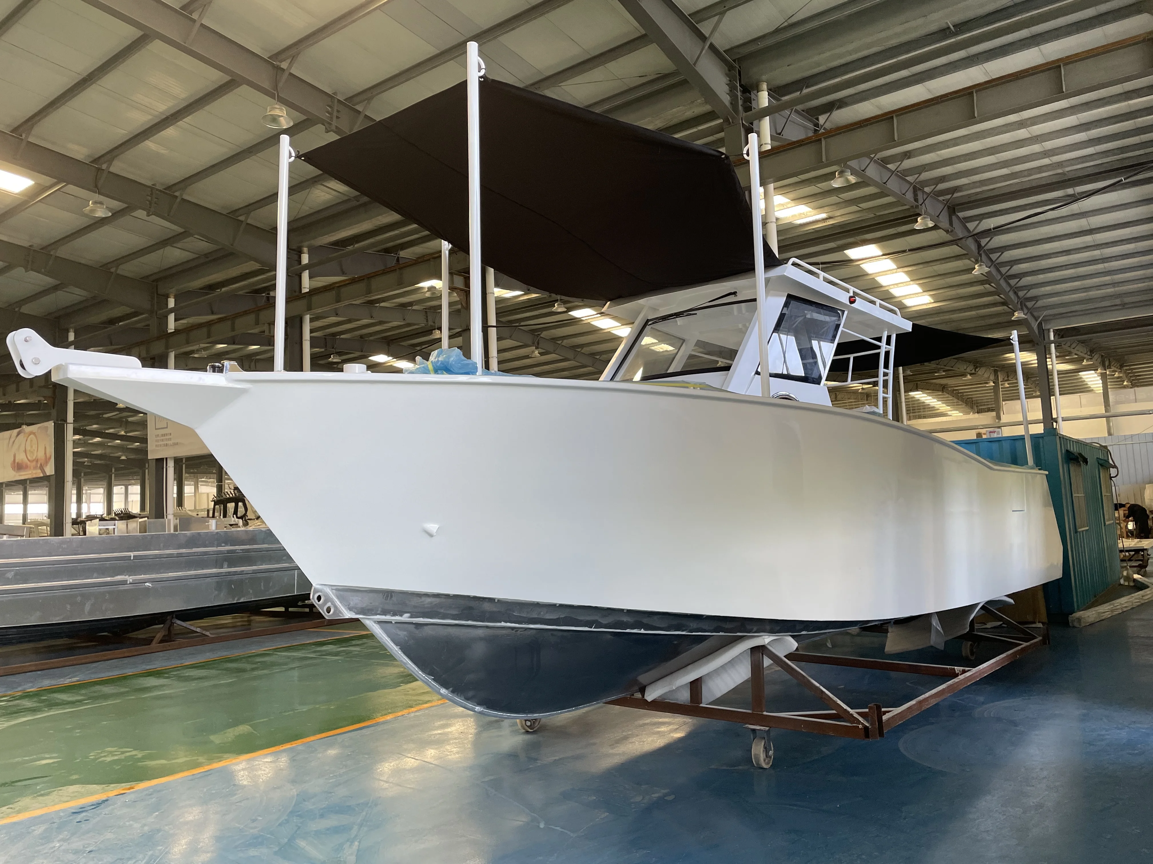 Новый дизайн 36ft высокого качества глубокая V морская рыбацкая лодка для 10 человек