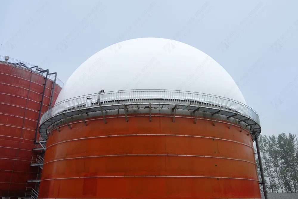 Gas Ballon Biogas Bag For Biogas Waste Treatment Project