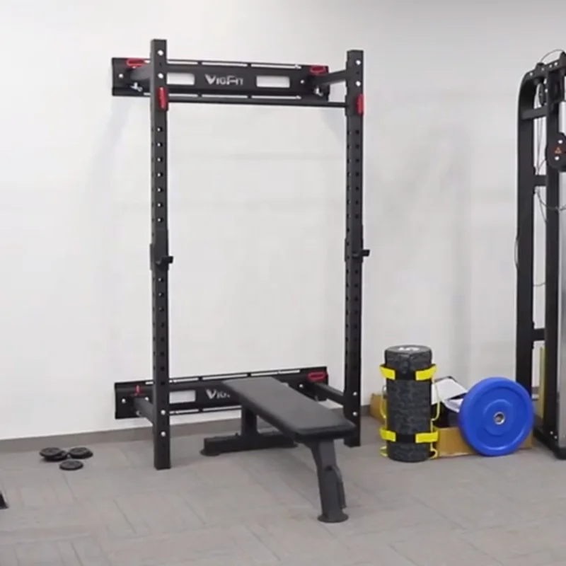 Настенный Складной настенный стеллаж для приседаний