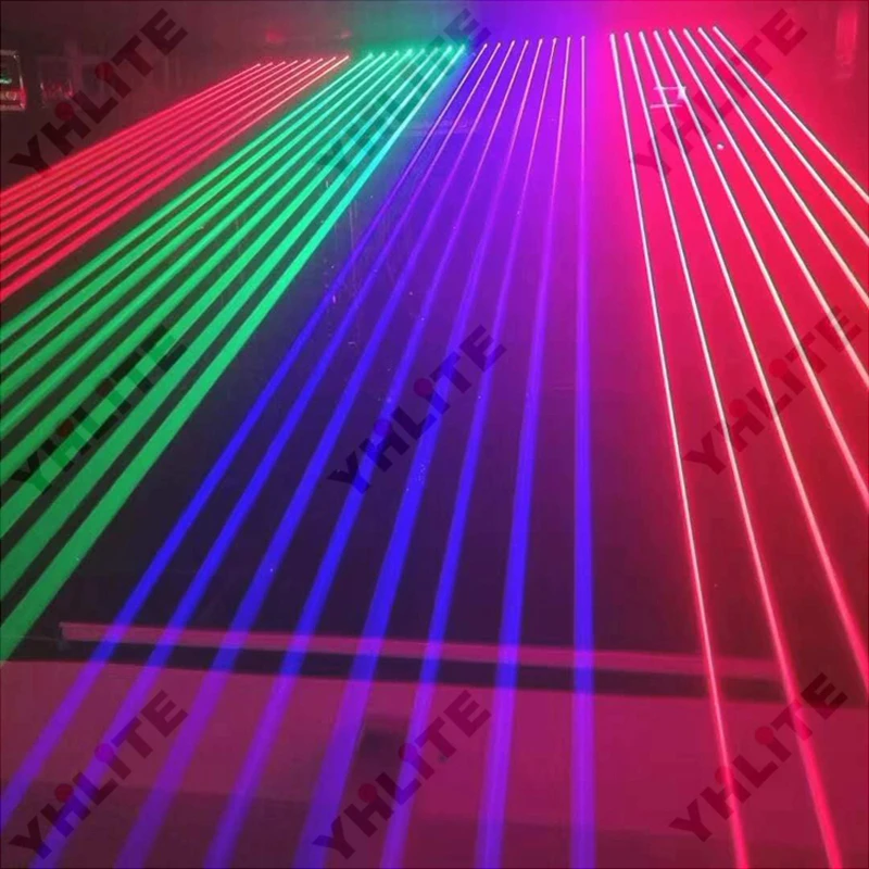 500mw RGB 8 eyes laser light full color 8 head laser beam bar light FB4 laser show moving head light