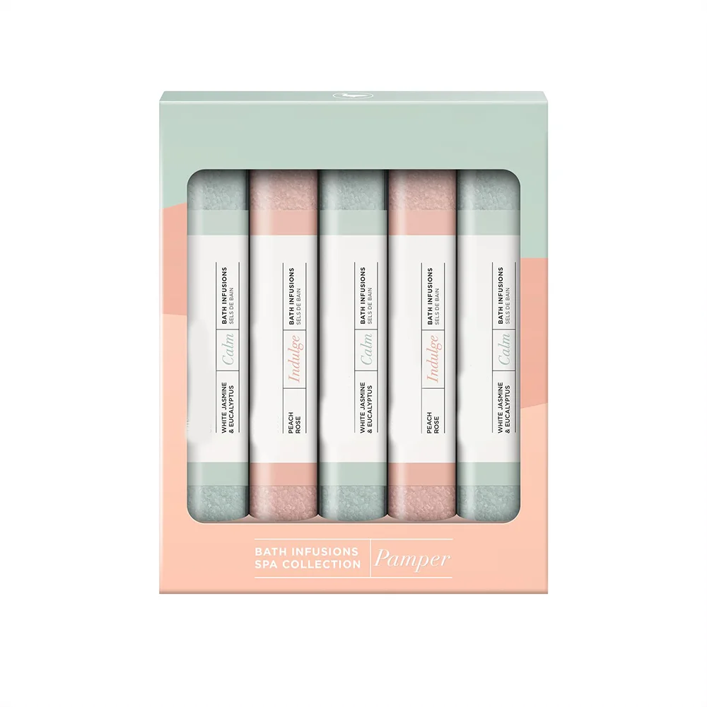 Skin Care Product Spa Luxury Bath Salt Infusions Gift Set