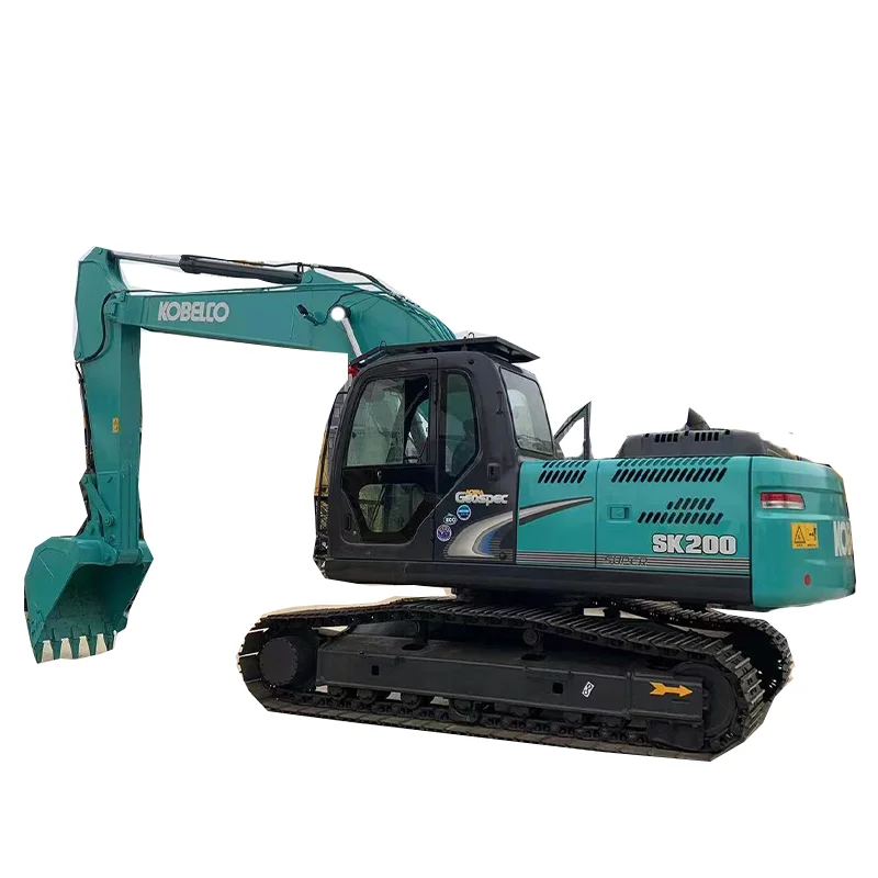 Factory price used KOBELCO SK200 excavator crawler for sale at low price with good quality