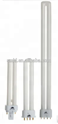 Compact Fluorescent Lamp PLC / PL Tube Flourscent Tube 2700K 4000K 6500K Glass 2U Shape G23 2pins G24Q-4 4pins9w 11W 13W 18W 26W