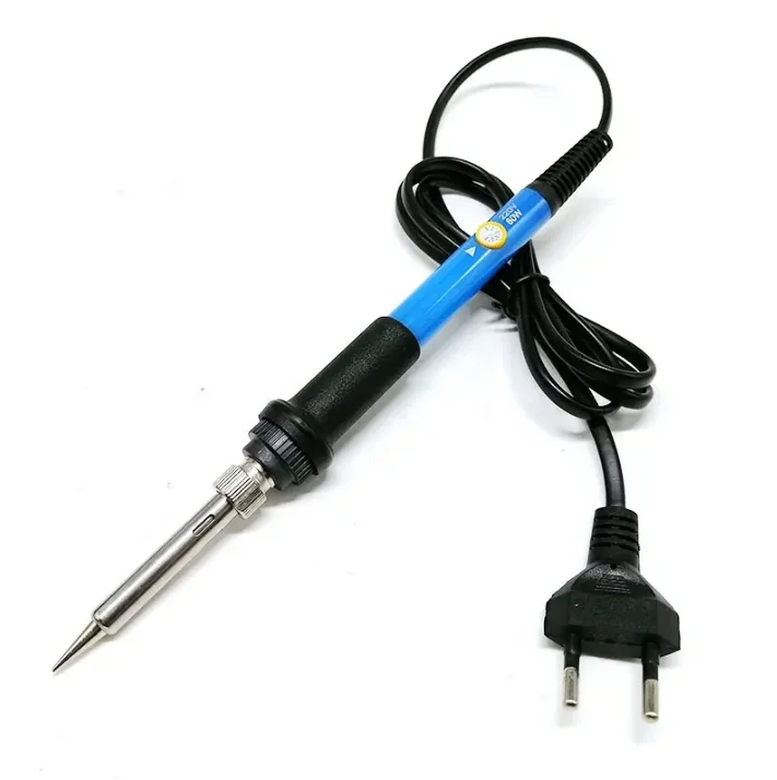 220V 110V 60W Electric Soldering Iron Adjustable Temperature Station with Heat Pen Tips for Repairing and Rework Welding