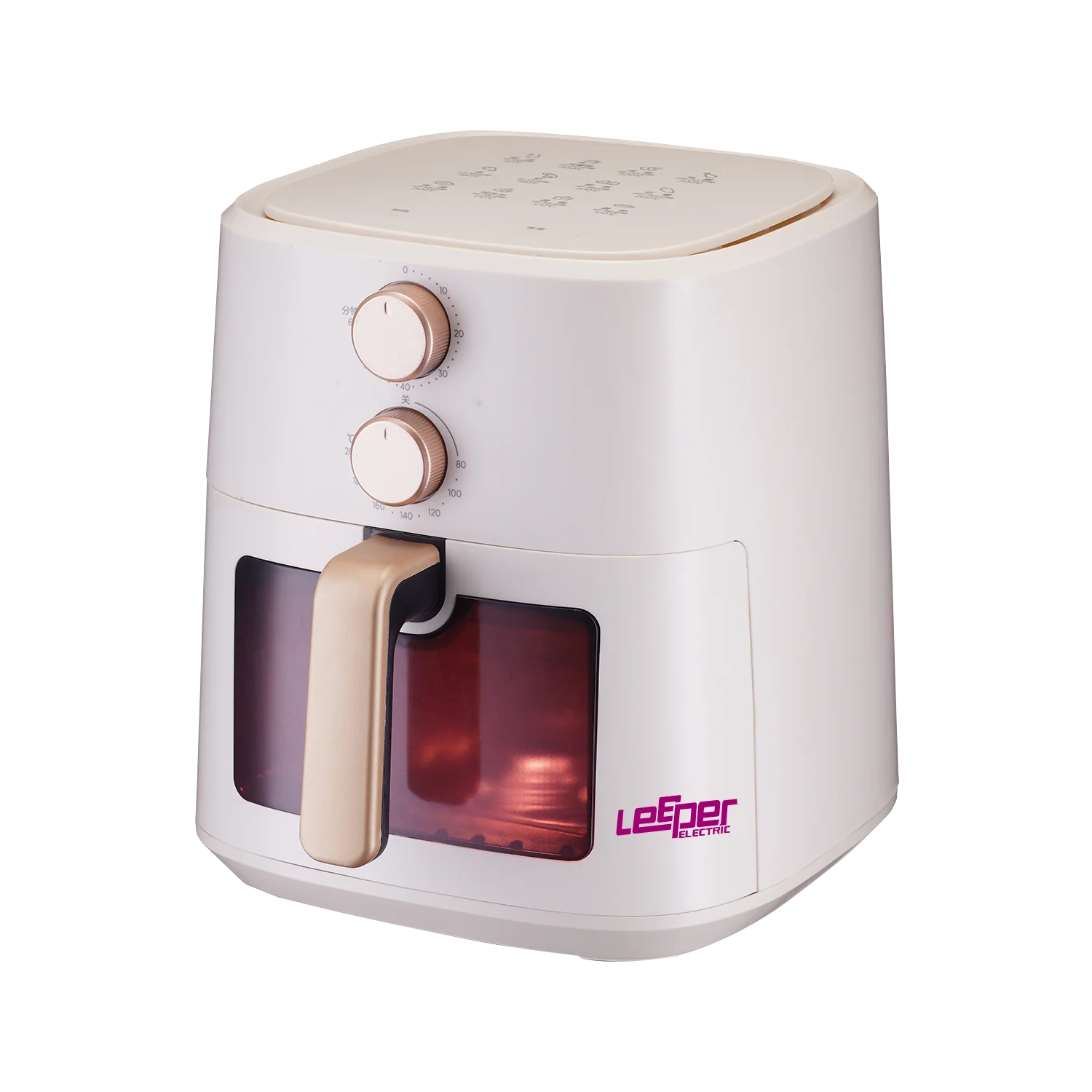 Hot Sales 7.2L  Visible Electric  Manual Control Deep Air Fryer With Halogen heating